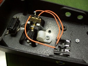 crybaby wah pedal with original electronics removed and re-wired as an expression pedal