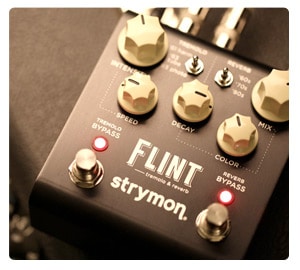 Flint Reverb Pedal - Three Classic Reverb Types