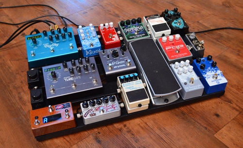 Andy Othling Pedalboard