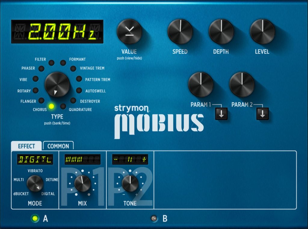 Mobius Pure and Simple Chorus Effect Preset