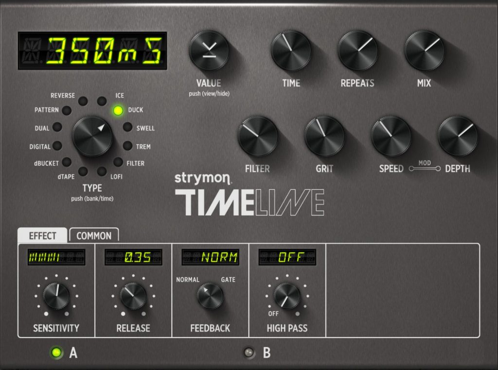 TimeLine Duck Delay Preset