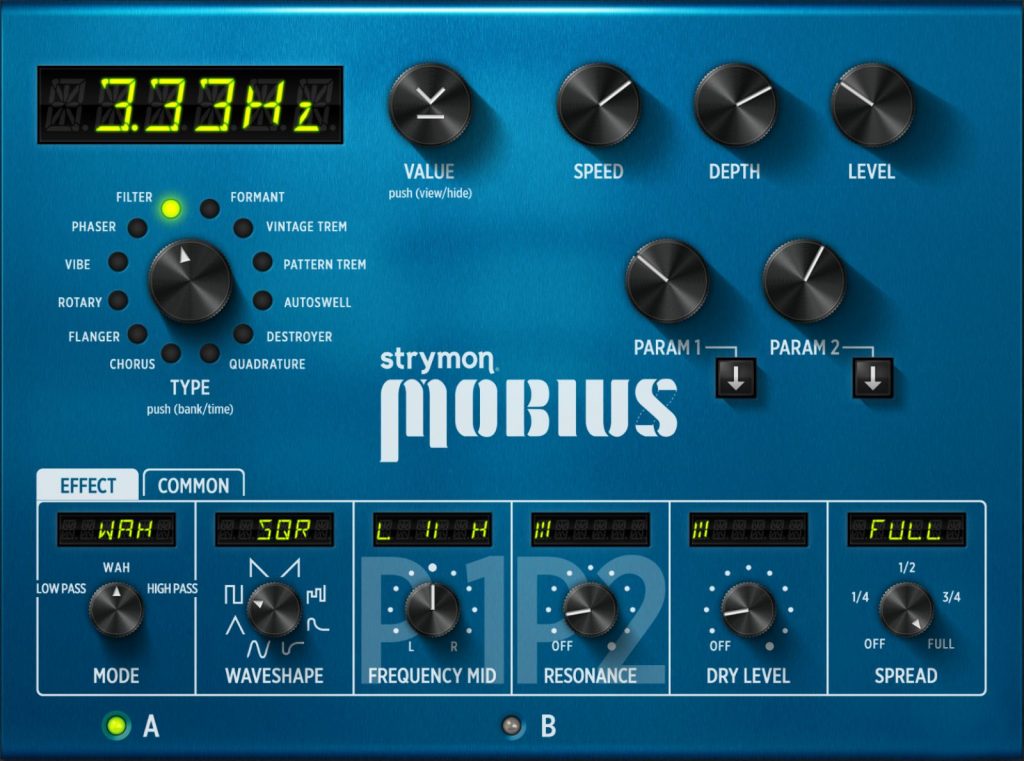 Strymon Mobius Preset - Square Funk