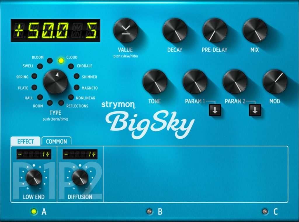 Strymon BigSky Preset - Star Cloud