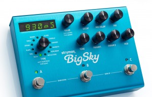 Strymon BigSky reverb pedal