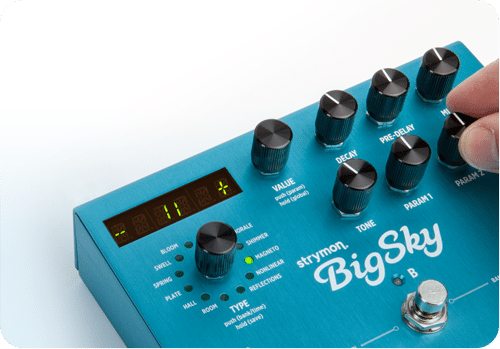 BigSky - Multidimensional Reverberator - Reverb Pedal - Strymon