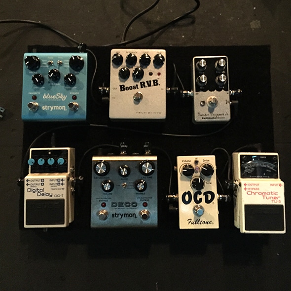 Matthew Stevens Pedalboard