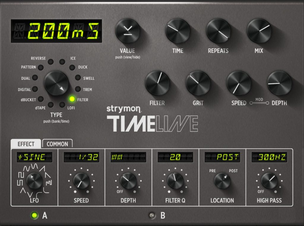 Strymon TimeLine Preset - Lucid Dream