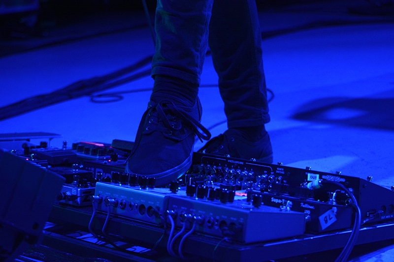 Brynjar Leifsson Of Monsters and Men Pedalboard