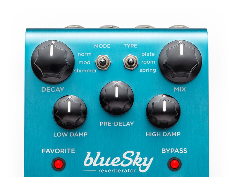 blueSky Reverberator - Reverb Pedal