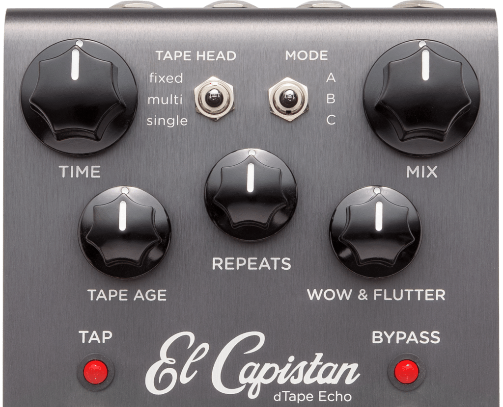 El Capistan tape echo delay pedal