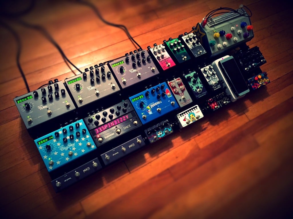 Jason Glover Pedalboard