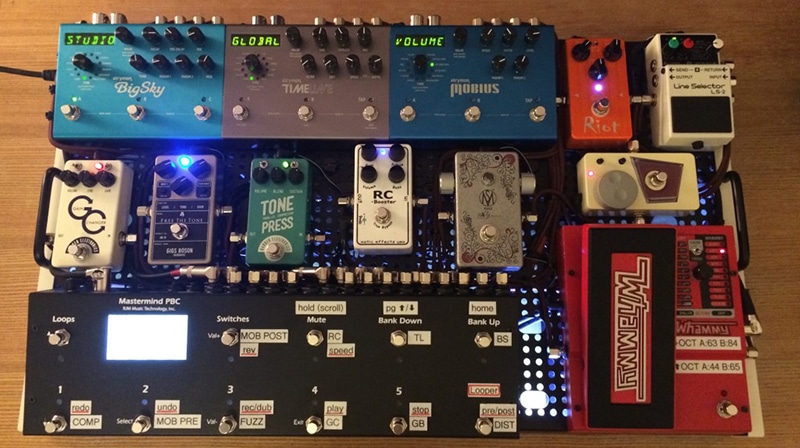 Ross Chapman Pedalboard