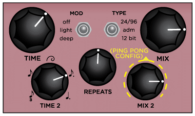 DIG Dual Delay settings