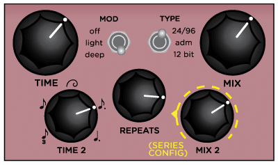 DIG Dual Delay settings