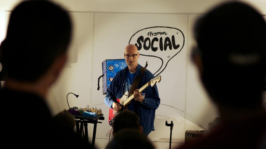 Pete at Strymon Social