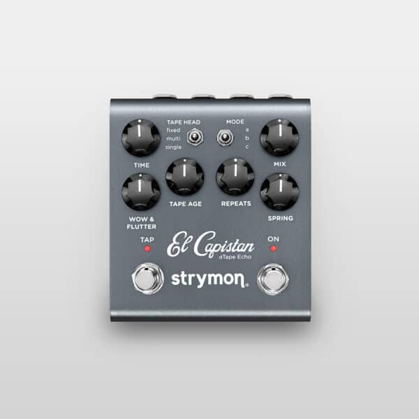 Strymon El Capistan pedal in dark gray finish