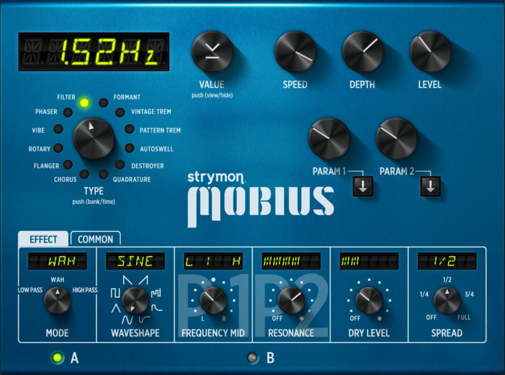 Lionbabe Liam McGarry Strymon Mobius Preset: Wonder Women Wah