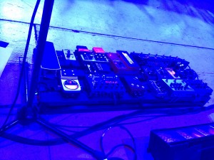 iPhone photo of Brynjar Leifsson pedalboard