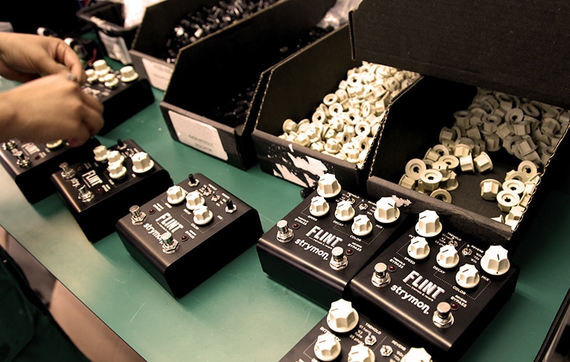 Flint Tremolo & Reverb manufacturing