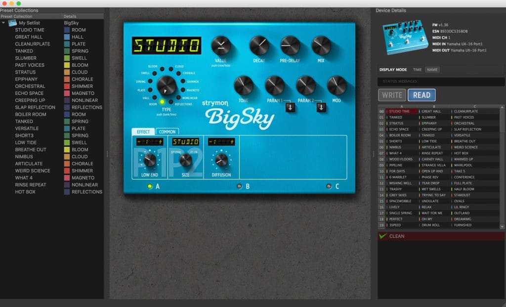 Strymon Nixie screenshot - BigSky