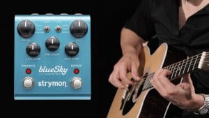 bluesky Reverb pedal with Martin Acoustic Guitars
