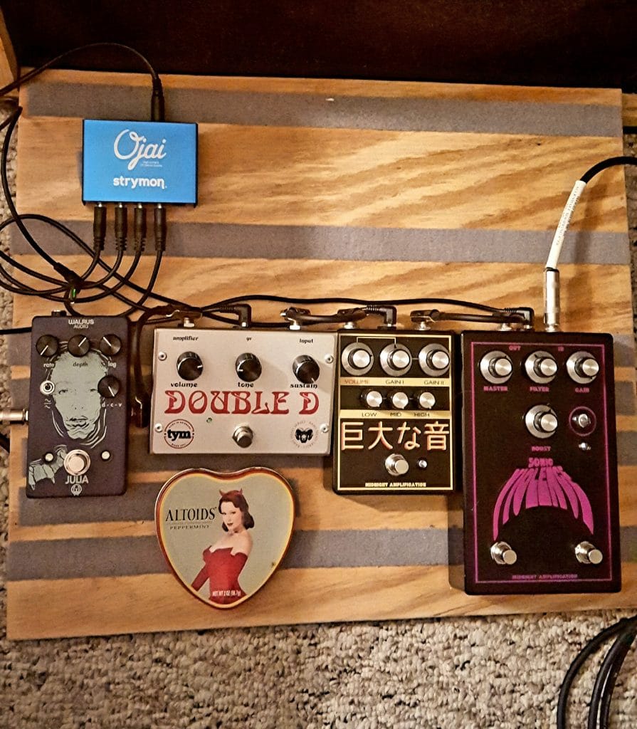 Kevin Desautelle Pedalboard