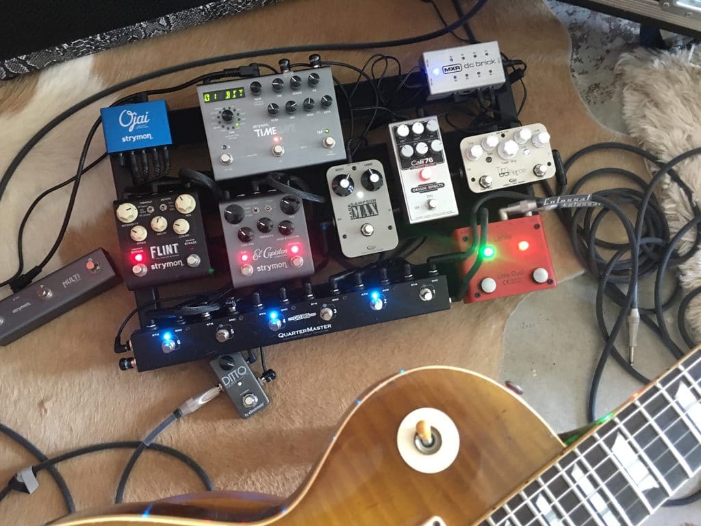 Ojai power supply pedalboard