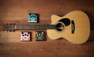 Martin Acoustic with Strymon Pedals