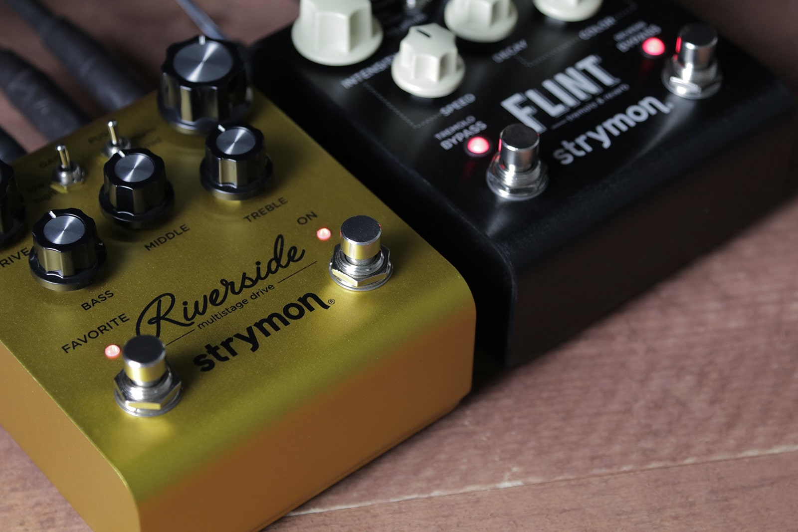 Strymon Riverside multistage drive pedal with Flint