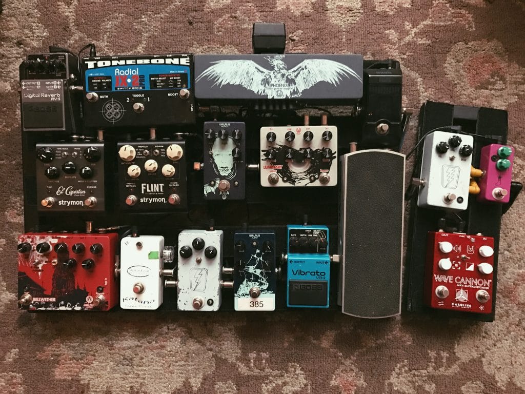 Scott Mills Pedalboard Colony House