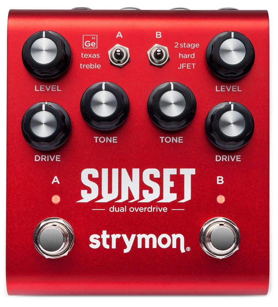 Strymon Sunset dual overdrive pedal