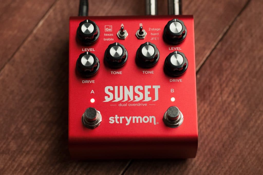 Ernie Williamson Music - Strymon Sunset Dual Overdrive Dual overdrive  effect pedal