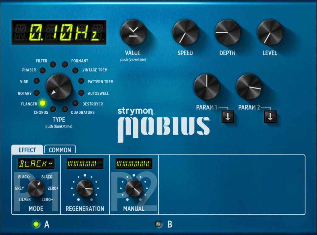 Mobius setting Whammy Flange