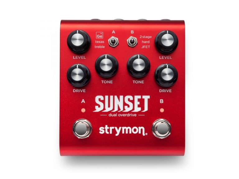 Strymon Sunset Dual Overdrive Pedal