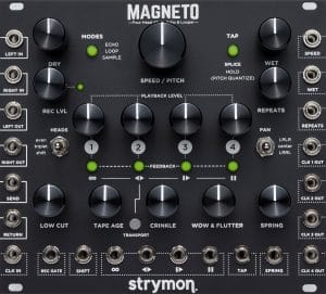 Strymon Magneto Four Head dTape Echo & Looper eurorack delay module