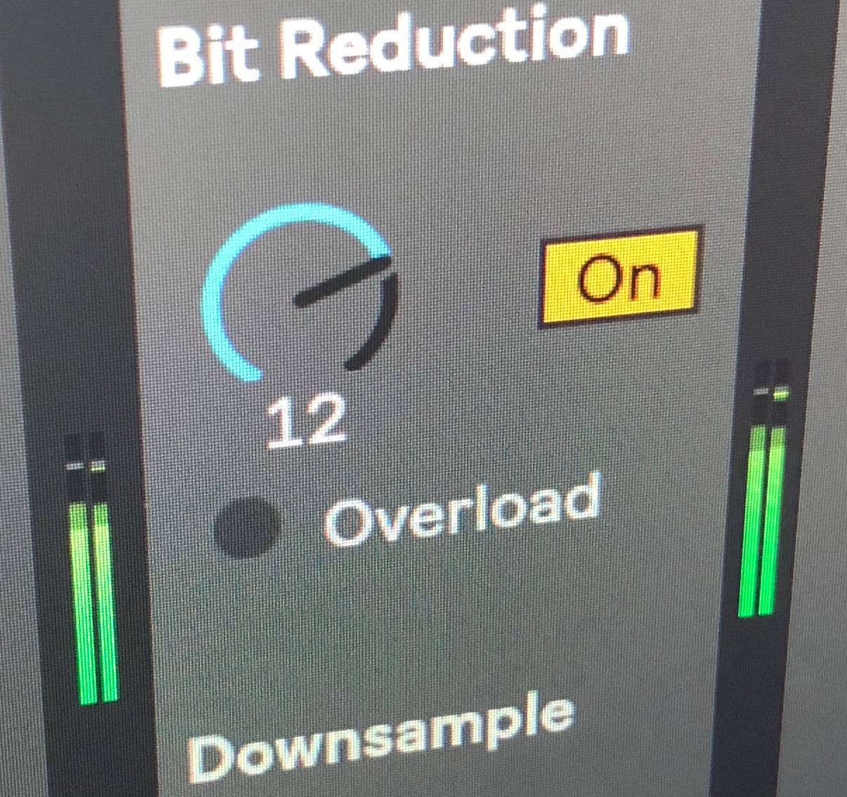 Ableton Bit Reduction