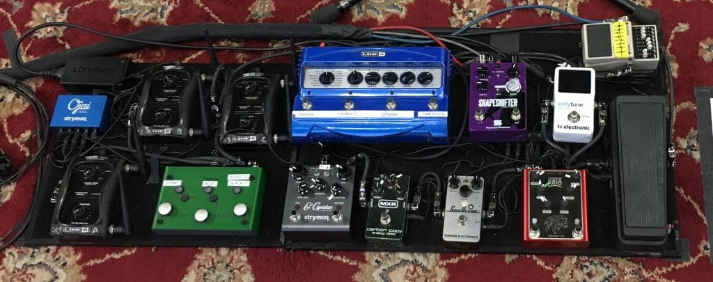 John Oates Pedalboard