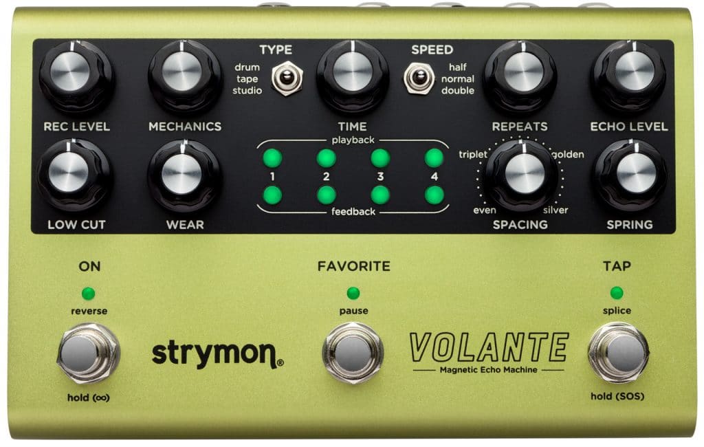 Volante Magnetic Tape Delay - Delay Pedal - Strymon