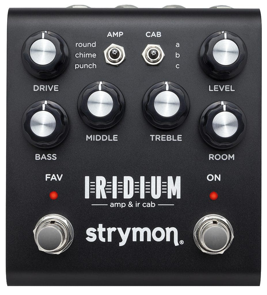 Strymon Iridium Amp Modeler & Impulse Response Cabinet New Effects -Eastside Music Supply Sales iridium detailslabels1