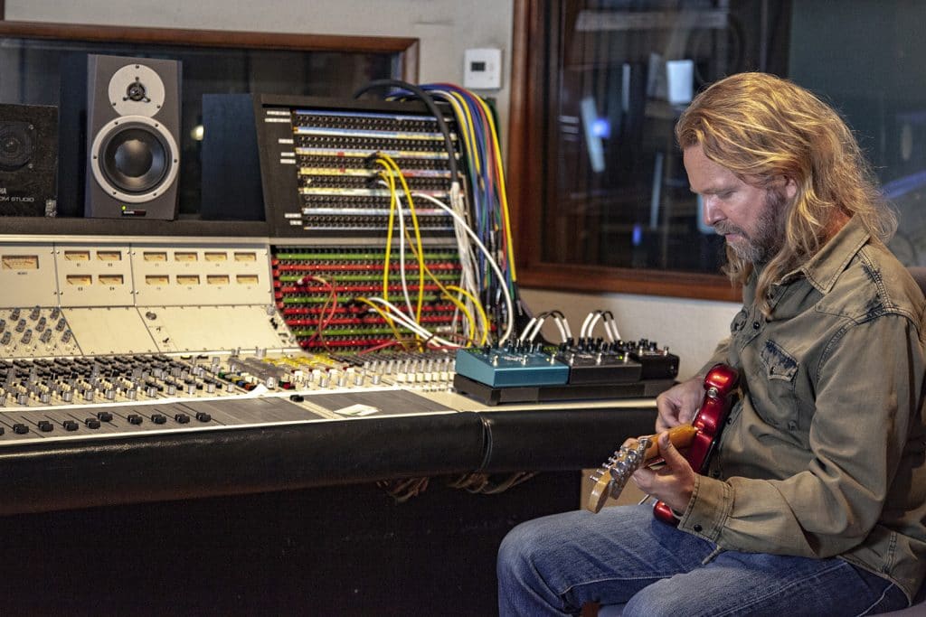 Strymon Iridium amp & IR cab in studio