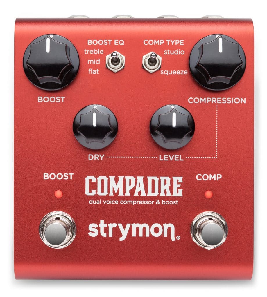 Compadre - Dual Voice Compressor & Boost - Strymon