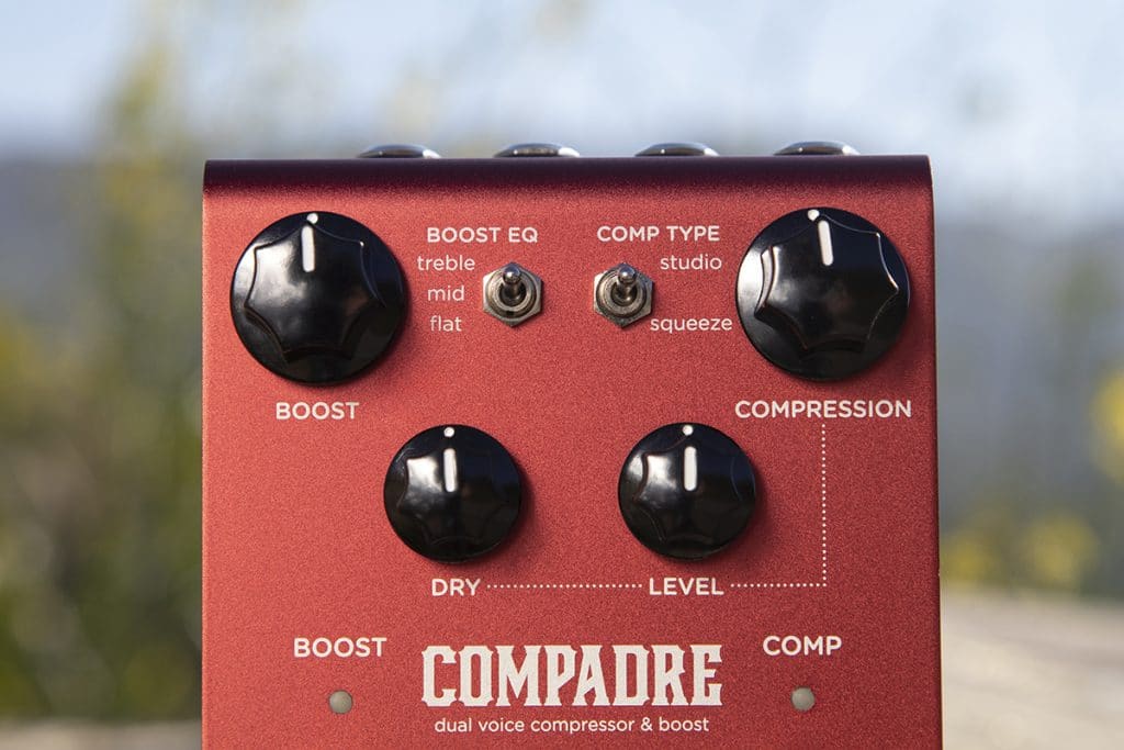 Strymon Compadre Dual Voice Compressor & Clean Boost