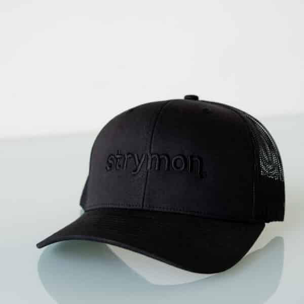 Strymon hat (black on black)