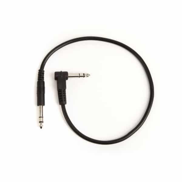 Strymon TRS cable 1/4" straight to right angle