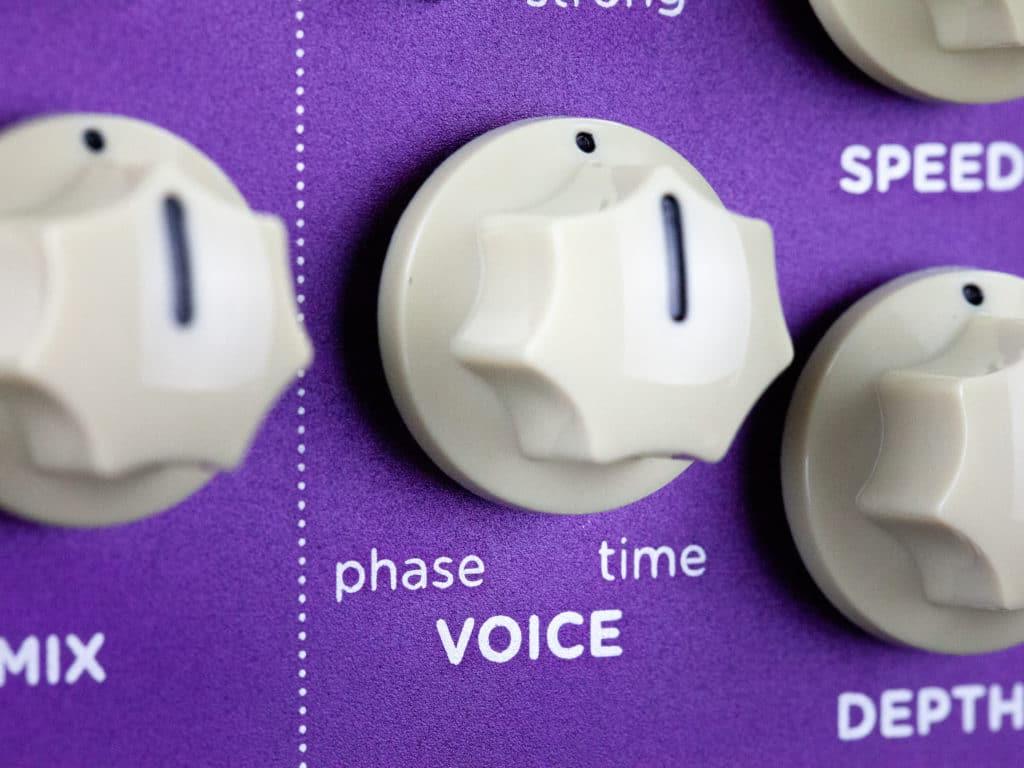 Zelzah Voice Knob Closeup