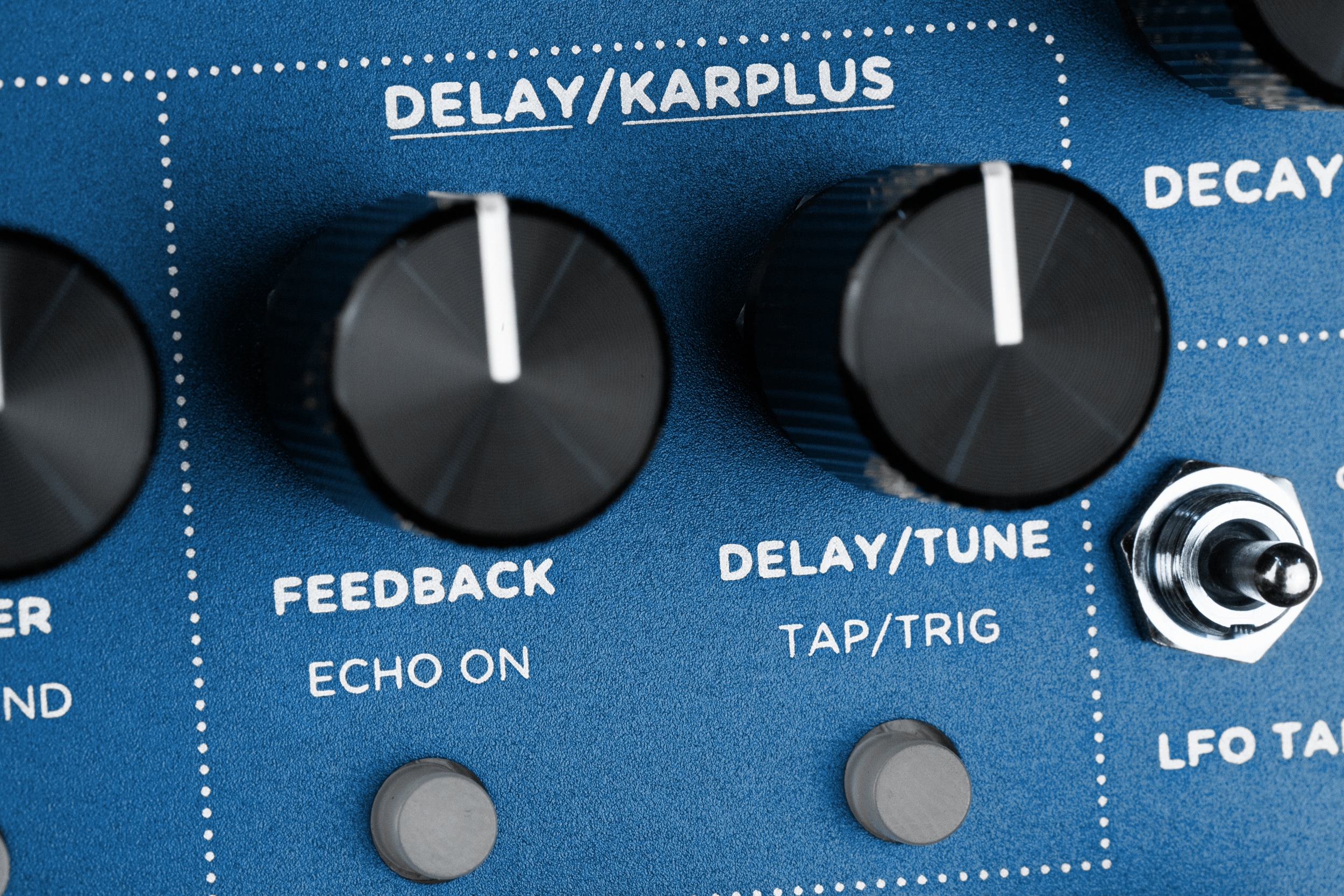 Strymon StarLab Delay/Karplus Closeup