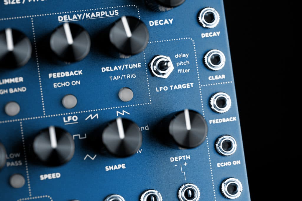 Strymon StarLab LFO Controls Closeup