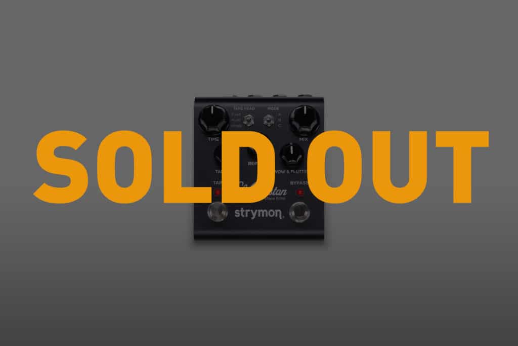 Strymon Midnight Edition El Capistan SOLD OUT