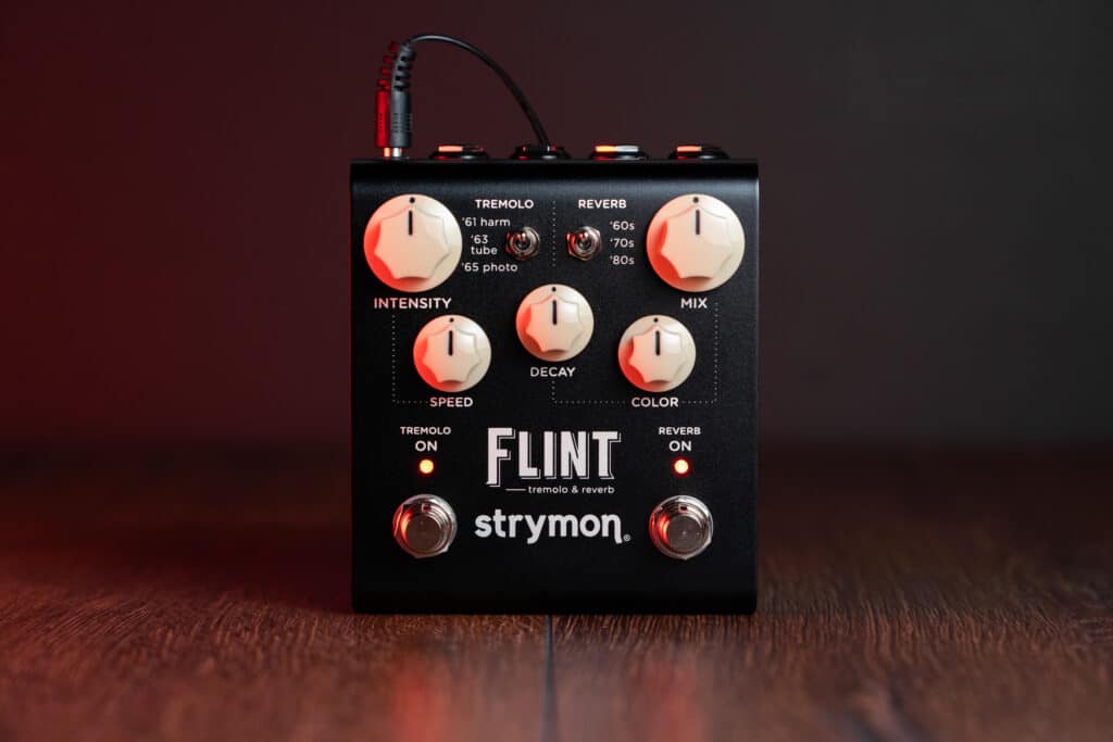 NEW V2 Flint - Tremolo Effect Pedal and Reverb Effect Pedal - Strymon