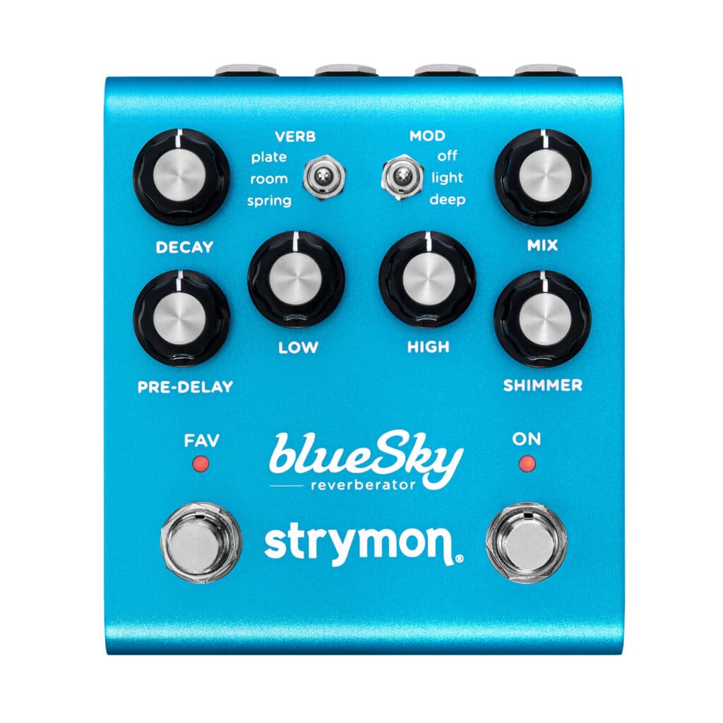 NEW V2 blueSky reverberator – Reverb Pedal - Strymon